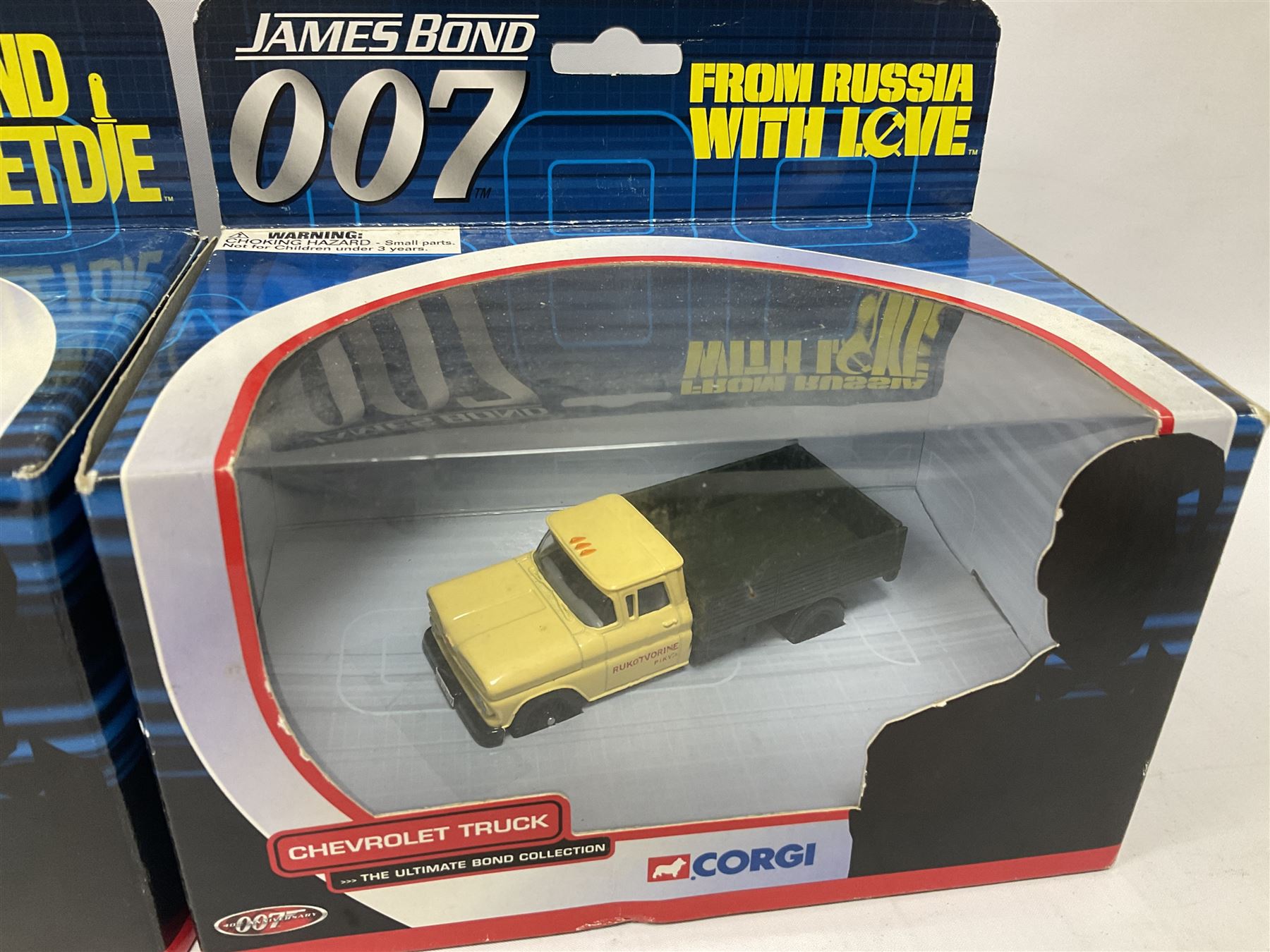 Corgi - The Ultimate Bond Collection - sixteen die-cast model vehicles from Goldfinger, Thunderball, Moonraker, Live and Let Die, A View to a Kill, For Your Eyes Only, Octopussy etc; all in window boxes (16)