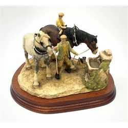 A limited edition Border Fine Arts figure group | Antiques