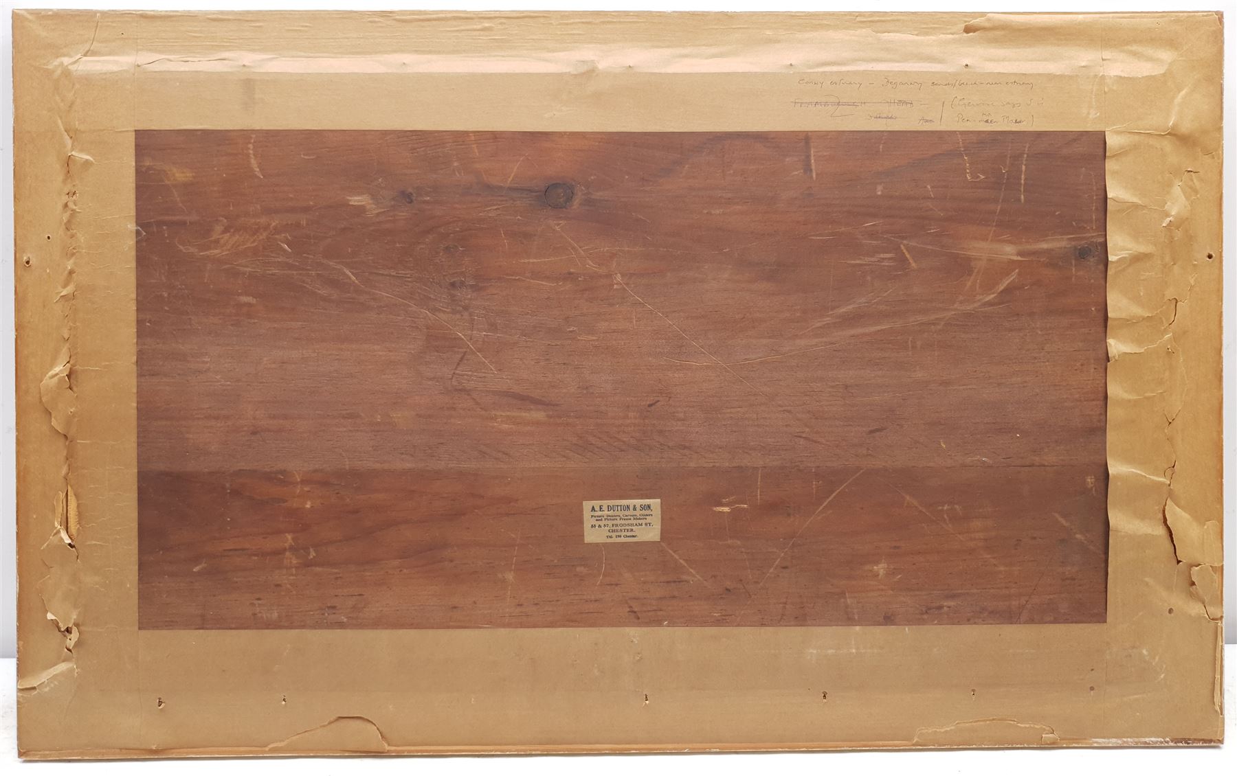 Lester Sutcliffe (British 1848-1943): 'Conwy Estuary Deganwy Sands', watercolour signed, titled in a later hand verso 39cm x 68cm