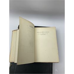 The History of Scarborough, edited by Arthur Rowntree and published by J.M. Dent & Sons Ltd, with an inscription to the title page reading 'Collaborator George Rowntree' together with The Universal Atlas published by Cassell & Company Ltd