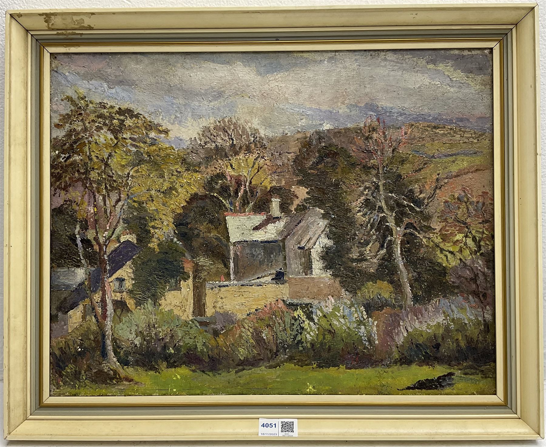 M Gainland (British Mid-20th century): North Wales Landscape, oil on canvas signed, titled verso 35cm x 45cm