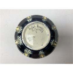 Royal Bonn water dropper, decorated in the Liberty pattern, H10.5cm