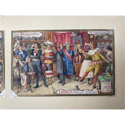 Six original Liebig watercolour illustrations: 'La Fie des Poupiees' 1907