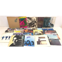  Collection of vinyl LP's incl. Beatles Please Please Me, Help, Hard Day's Night, The Who Live at Leeds, Tommy, Quadrophenia, Kids Are Alright, others by Blue, John Miles, Stones, etc   