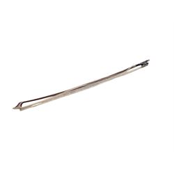 Early 19th century English cello by Samuel Gilkes of London, circa 1820, with two piece back and pine table finished in a golden brown varnish, certificate of authenticity from D.R Hill & Son, Buckinghamshire, numbered H494 in their records, in Hiscox hard case, with two horse hair cello bows, the first an English example stamped Ferranda Millars Liverpool, the second a German example stamped R. Paesold, both with ebonised mother of pearl/abalone frogs and ivory tip plates
This item has been registered for sale under Section 10 of the APHA Ivory Act