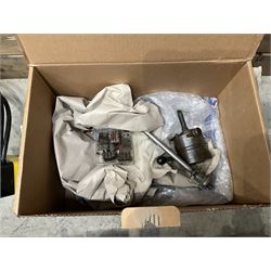 WM precision lathe with Thompson Houston electric motor together with Alfred Herbert die head and bits