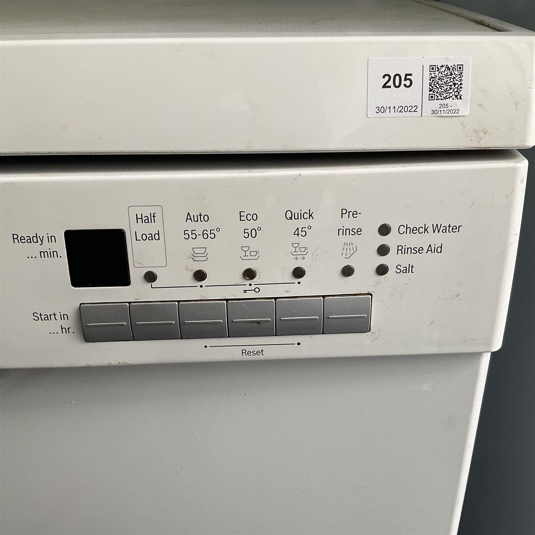 Bosch Exxcel S9G1B dishwasher  - THIS LOT IS TO BE COLLECTED BY APPOINTMENT FROM DUGGLEBY STORAGE, GREAT HILL, EASTFIELD, SCARBOROUGH, YO11 3TX