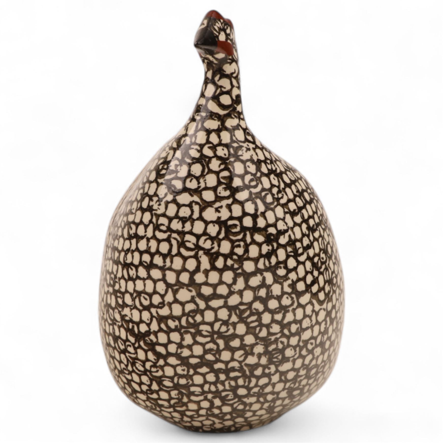 Heidi Caillard French guinea hen (la pintade), H20cm