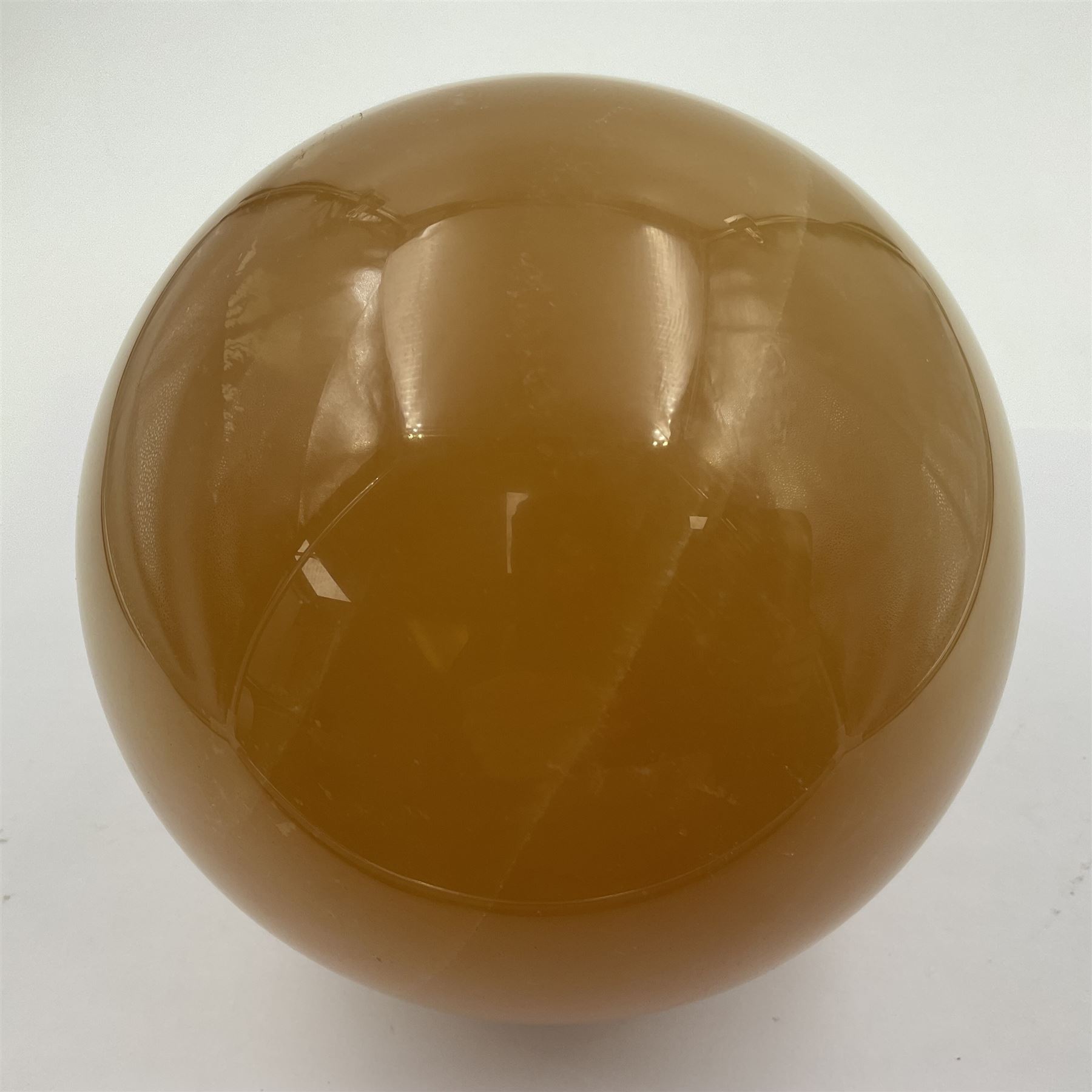 Large calcite sphere, D14cm 