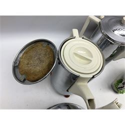 Stayhot teapot and coffee pot, with silver plate clad ceramic bodies, together with another similar coffee pot, jug and sucrier, Staffordshire style flatback figures comprising pair of zebras and cavalier type figure, Melba Ware woodland jug etc