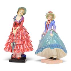 Two Royal Doulton figures Pantalettes HN1362 and Priscilla HN1940