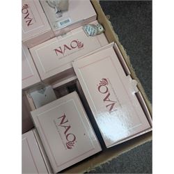 Collection of Nao figures, including boxed examples, in two boxes