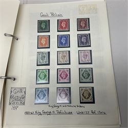 Great British Queen Victoria and later stamps, including imperf penny reds, perf penny reds, half penny 'bantams', small number of stamps on pieces or covers, one penny lilacs with block and pairs, 1883-84 two shillings sixpence, five shillings and ten shillings, various King Edward VII issues,  King George V seahorses etc