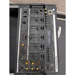 Electrovision mixer and a Pro 150 turntable, in large hardcase