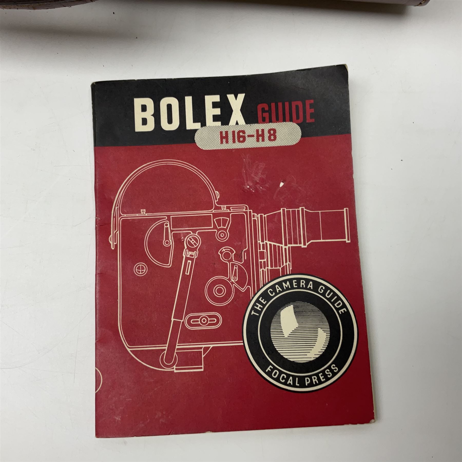 Paillard Bolex H16 RX5 cine camera body with turret for interchangeable lenses, serial no. 232492, with 'Switar H16RX 50mm f1.4' lens, serial no. 667880, 'Switar H16RX 25mm f1.4' lens, serial no.675510, 'Switar H16RX 16mm f1.8' lens, serial no. 884046 and RX fader, in fitted leather carrying case