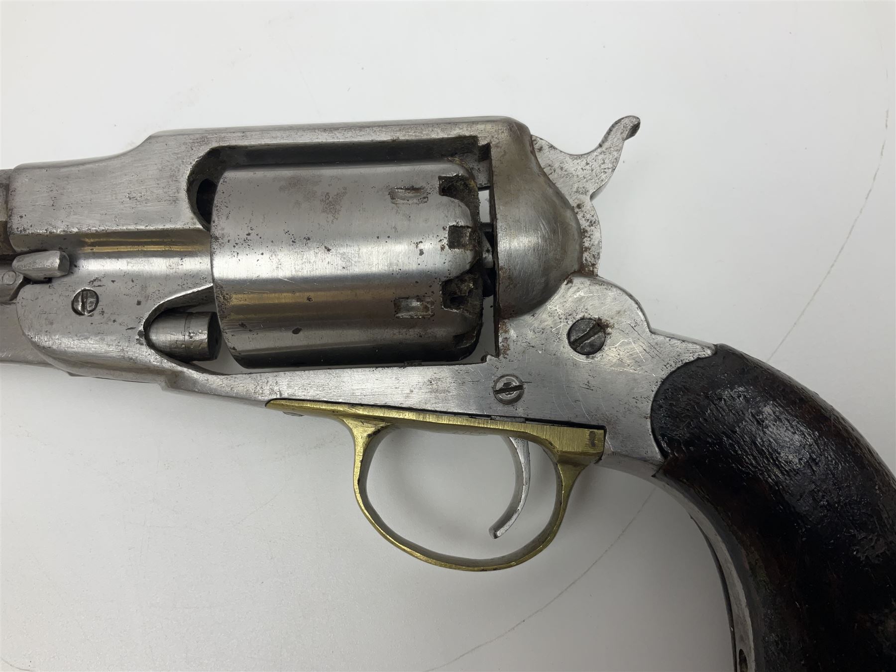 Remington Richmond Virginia .44 six-shot army revolver, the 20cm(8