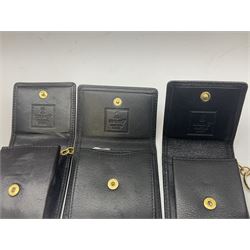 Lladro Collectors Society items, comprising of The Will to Create book, two candle holders; Sailing the Sea no 17665, Dolphins at Play no 17666, Plaque Bringing Us Together, key fob, leather wallet and a members joining pack with plaque, all in original boxes  