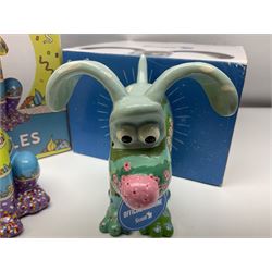 Wallace & Gromit - Gromit Unleashed: two Aardman Animations The Grand Appeal 'Gromit Unleashed' figures comprising Sprinkles and Blossom, both with boxes