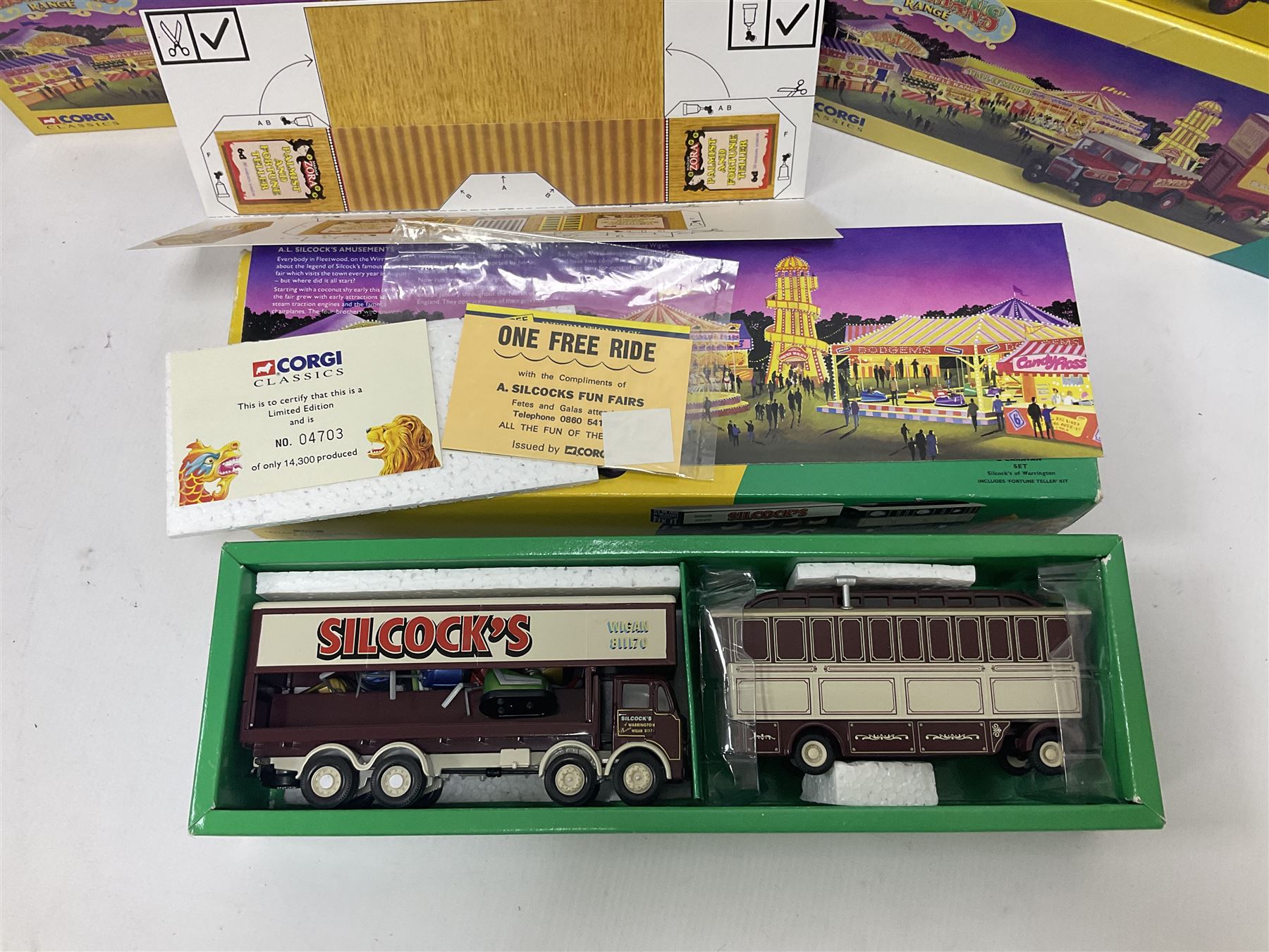 Corgi Showman’s Range - eleven 1:50 scale die-cast models comprising 12601, 14101, 15901, 16101, two 16501, 21701, 24401, 24801, 27602 and 27801, all boxed with paperwork 
