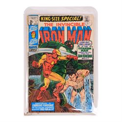 Two Marvel Silver Age comic books, comprising 1968 one-shot 'Iron Man and Sub-Mariner' #1 and 1970 'The Invincible Iron Man King Size Special' #1