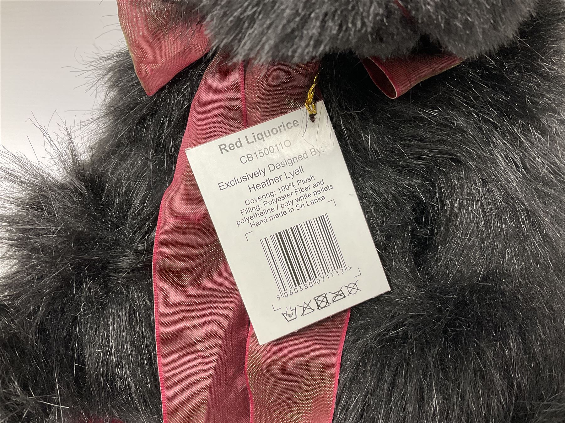Six Charlie Bears, comprising three limited edition examples from the Hatty bears series,  Miss Daisy CB206000O, 382/3000, Miss Marble CB205242O, 385/3000, and TC CB185165, 22/3000, plus Red Liquorice CB150011O, designed by Heather Lyell, and Leonie CB124915, and Kiki CB124961, both designed by Isabelle Lee, all with tags 