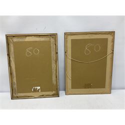 Arthur Pond (British 1701-1758) after Jean-Antoine Watteau (French 1684-1721): 'Prenez des Pilules' - Portrait of the quack doctor John Misaubin (Jean de Misaubin); Arthur Pond after Pier Leone Ghezzi (Italian 1674-1755): Caricature of William Conolly MP, pair 18th etchings (2)