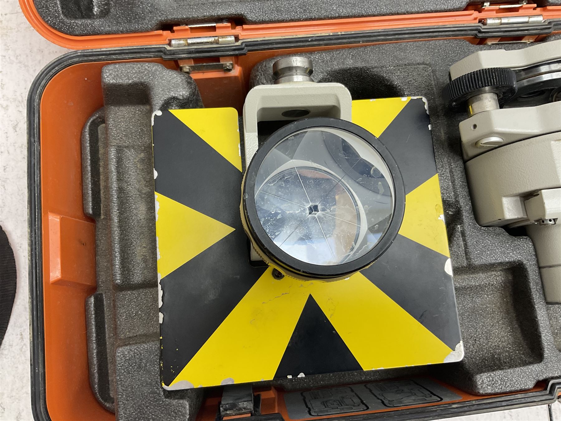 Land Surveying equipment - Nikon AX-2s Automatic Level 360 degrees, serial no.810890; in carrying case with instructions; Nikon Electronic Distancemaster Prism; in carrying case; Imax B6AC Dual Power Professional Balance Charger/Discharger; in carrying bag; Omni Zero 