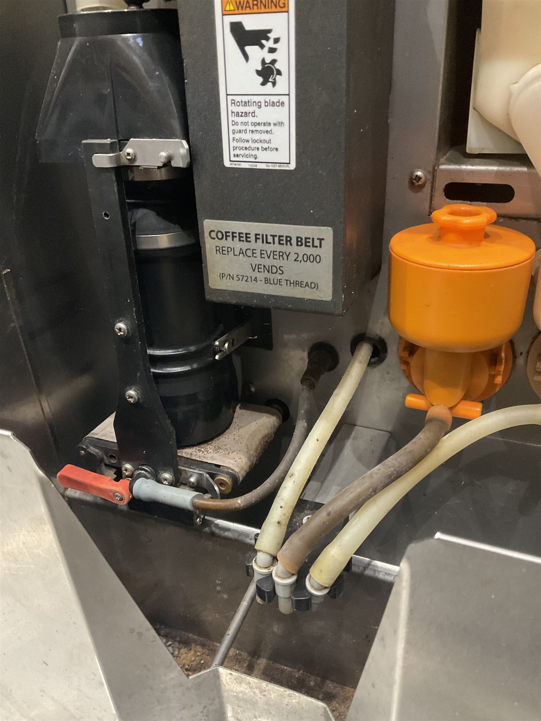 CoffeTek coffee and hot drinks vending machine - not working/spares or repairs THIS LOT IS TO BE COLLECTED BY APPOINTMENT FROM DUGGLEBY STORAGE, GREAT HILL, EASTFIELD, SCARBOROUGH, YO11 3TX