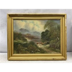 Benjamin Davis (Scottish 1869-1946): 'Top End - Loch Lomond' , pair oils on canvas signed, titled and dated 1909 verso 39cm x 54cm 
