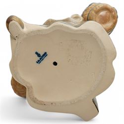 Two Lladro Gres figures, comprising Girl with Two Pails and Girl with Ducks, largest H25cm 