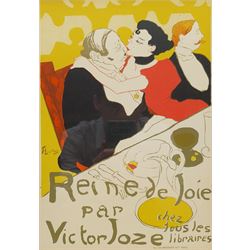 After Henri de Toulouse-Lautrec (French 1864-1901): 'Reine de Joie par Victor Joze', lithograph pub Mourlot Freres, Paris 1966, 33cm x 23cm; After Fernand Léger (French 1881-1955): 'Sculptures Polychromes', lithograph pub Mourlot Freres, Paris 1959, 22cm x 16cm, each with COA (2)
