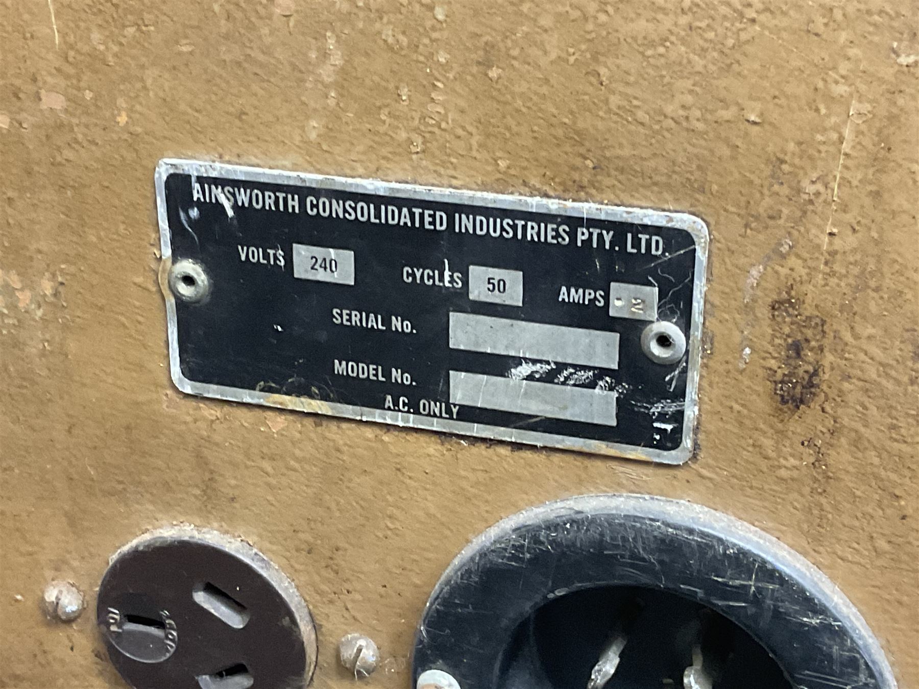 Aristocrat Nevada Lucky Strike one-armed bandit arcade machine, circa 1964, light-up display in aluminium and stainless steel case, with keys, H72cm 