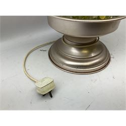 1970s rain oil lamp, H63cm