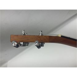 Eleuke EASC-S solid spruce top soprano electric cutaway ukulele L51cm; in carrying case