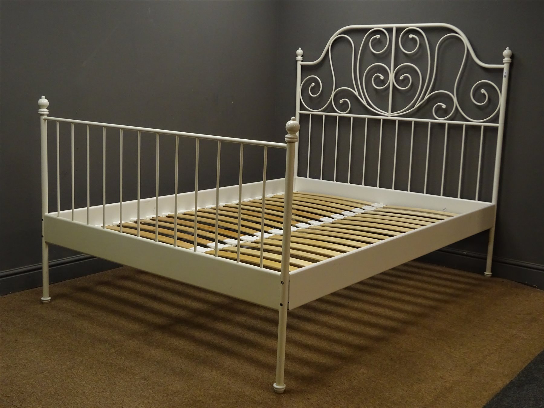 Ikea double shop bed frame