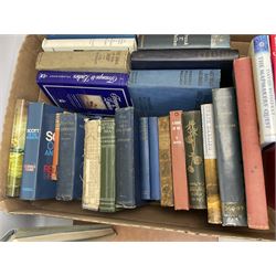 Collection of books to include several of  maritime interest, to include Facsimile edition of the 1753 Greenvile Collins Great British Coasting Pilot, Scots expedition, International Reference atlases etc together with topographical maps  