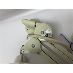 Pair cantilever wall mounted lamps 