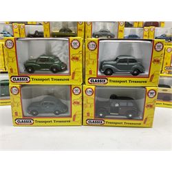 Seventy Classix Transport Treasures 1:76 scale die-cast models, all boxed (70)