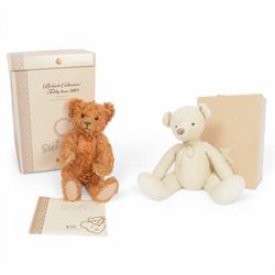 Steiff British Collector's Teddy Bear 2005 and a Historie d'Ours teddy bear, both boxed