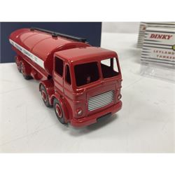 Dinky (Atlas Editions) - nine Leyland Octopus Tanker Esso No.943; all mint and boxed, some with factory packaging (9)