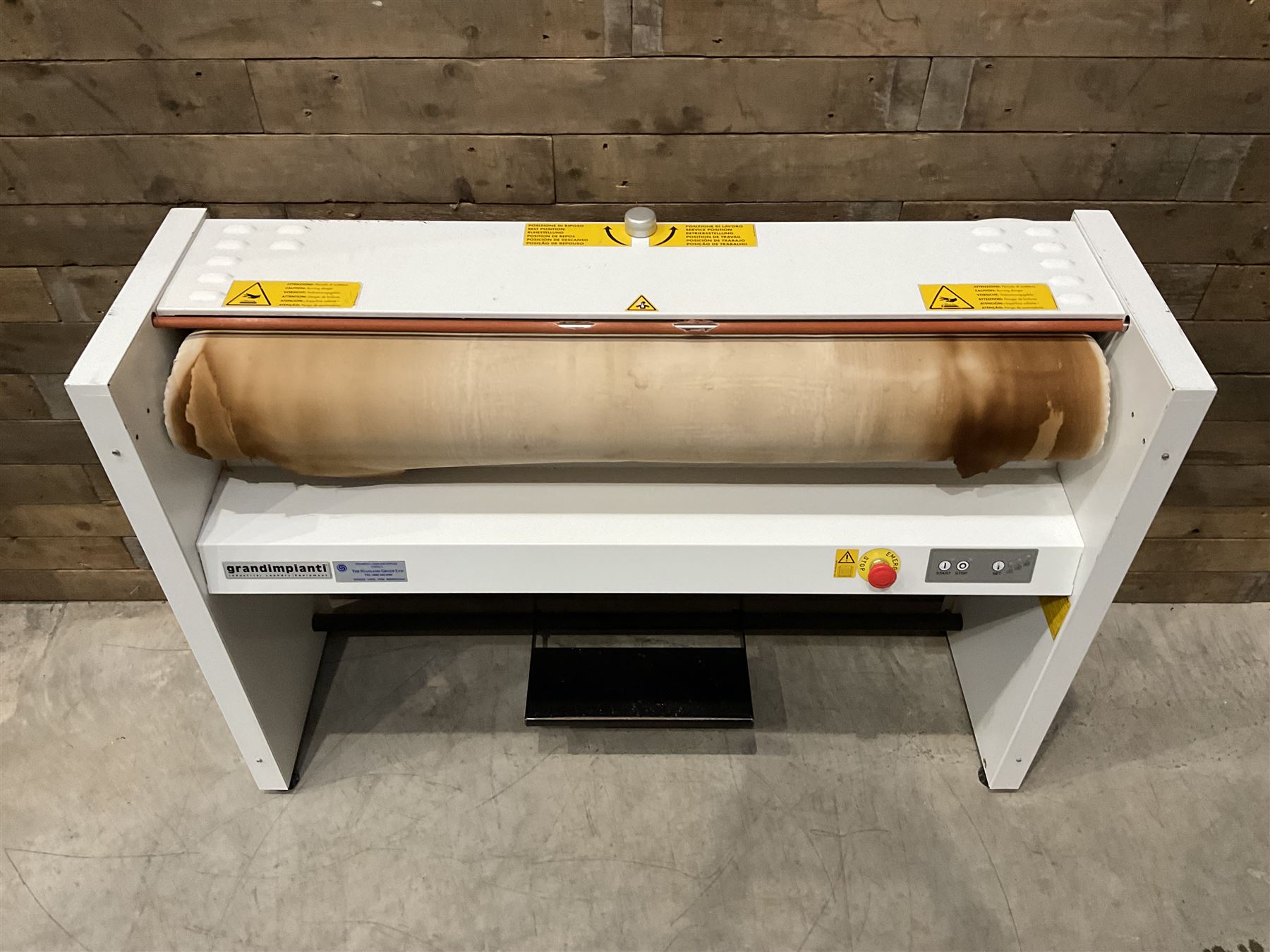 Grandimpianti S120/18EM commercial rotary iron