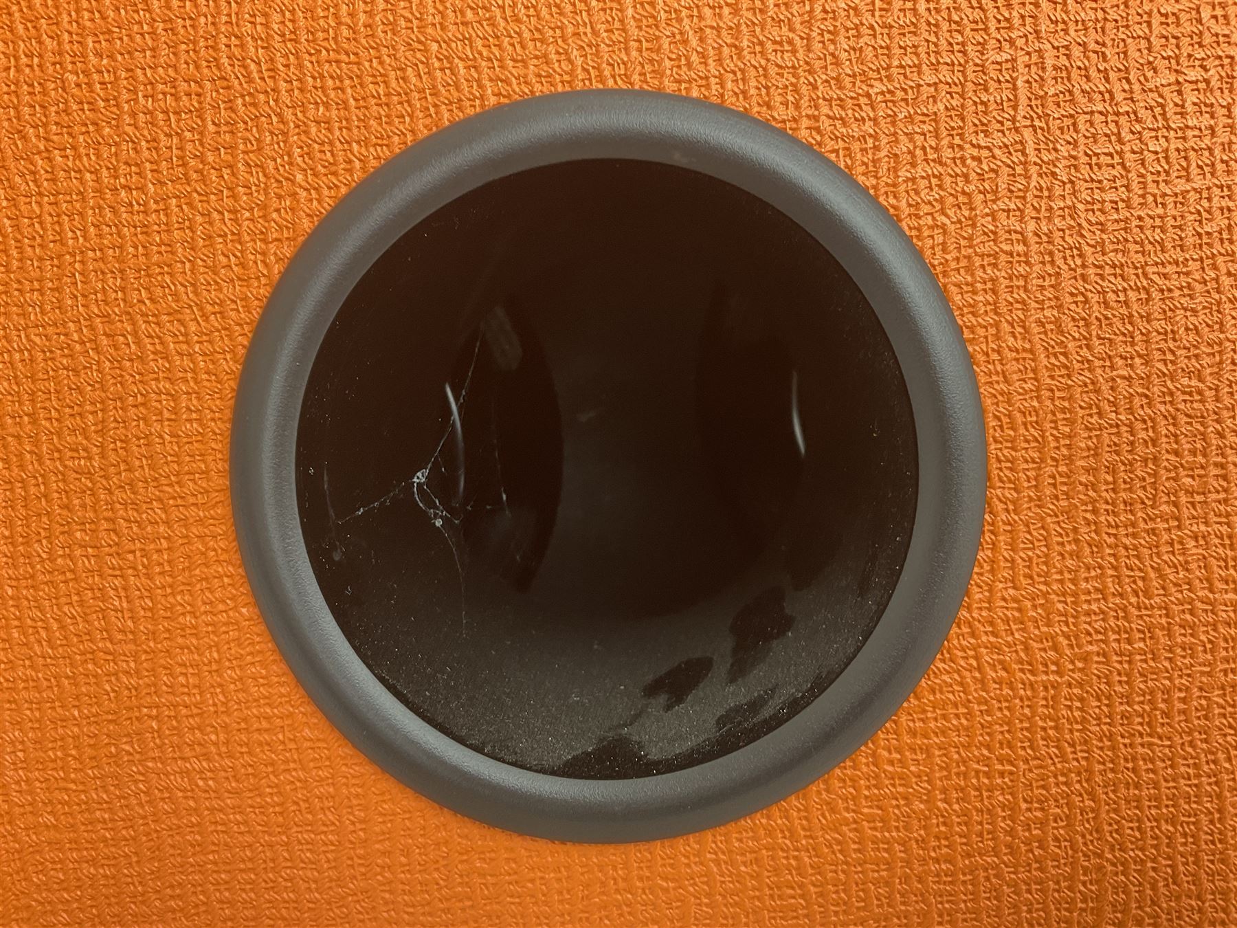 English made Orange 'Voice of the World' bass guitar speaker cabinet; 400 watts 8 ohms; serial no.OBC210M-00519-0615; L62cm