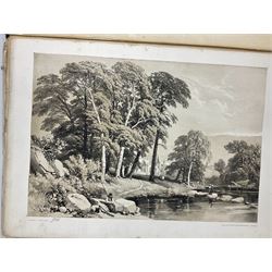 James Duffield Harding (British 1798 – 1863): 'The Park and The Forest' London, published by T McLean, with twenty four plates