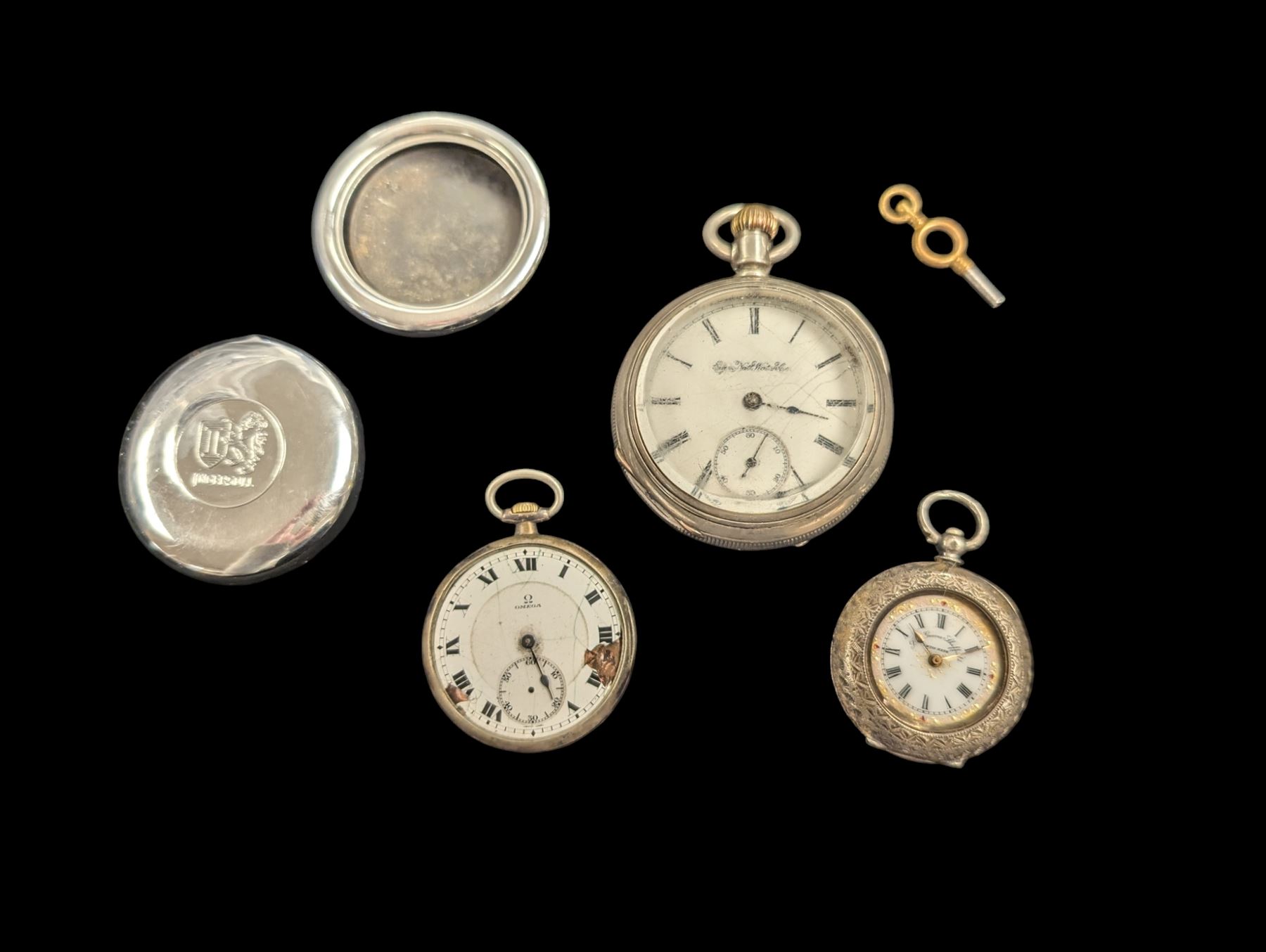 Three pocket/fob watches Wrist Pocket Watches 124043