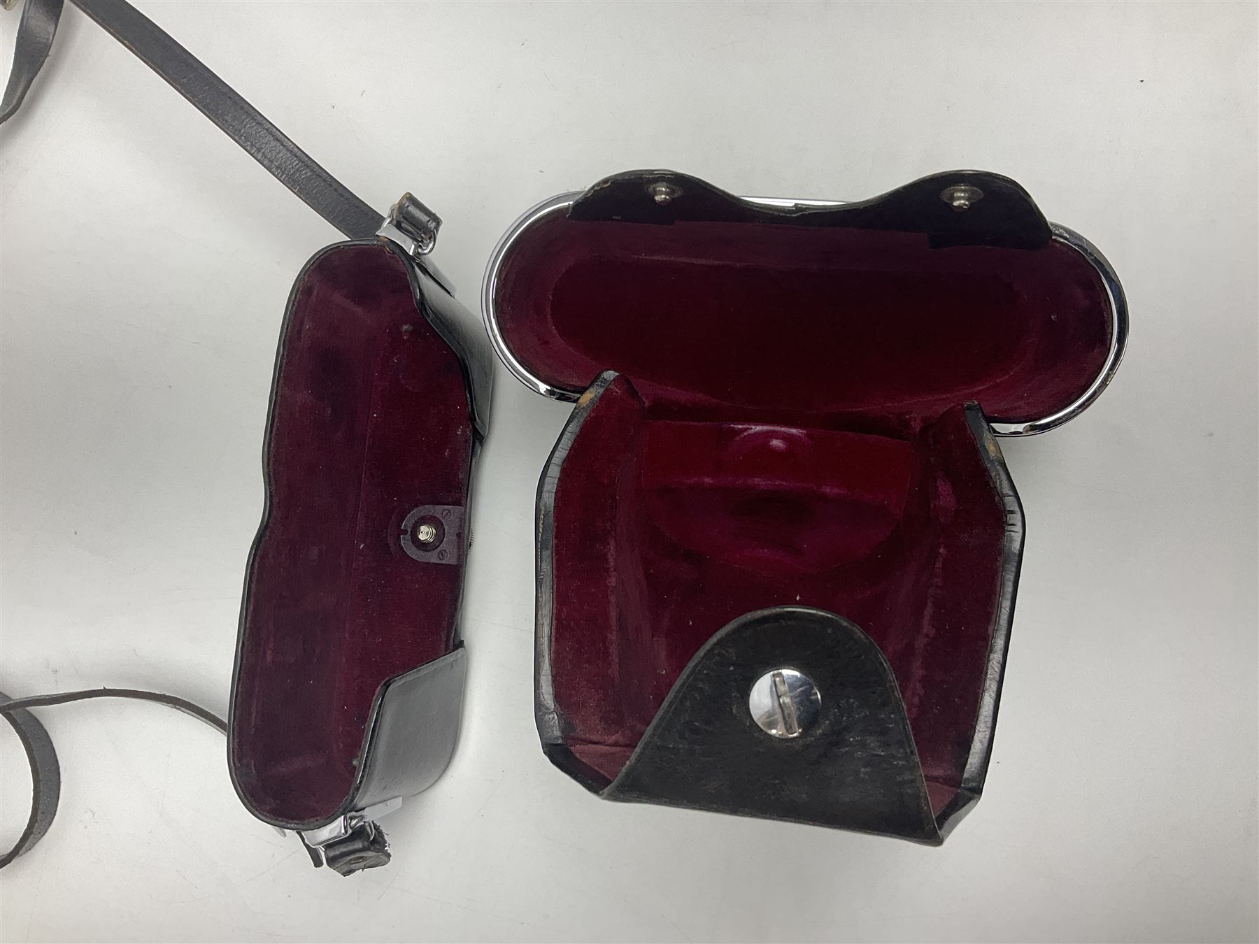 Zeiss Ikon Contarex Bullseye camera body, serial no. T92257, with 'Carl Zeiss planar 1:2 50mm' lens, serial no. 2374659, in Contarex ever ready case