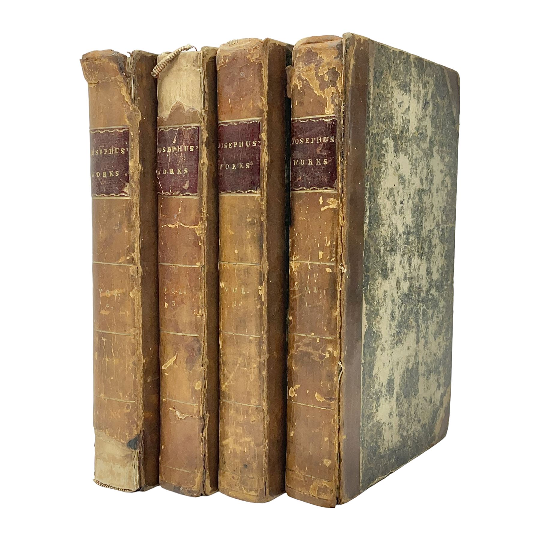 The Works of Flavius Josephus, translated by William Whiston, in four volumes, J. Richardson and Co 1822