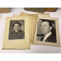 WW2 submarine interest - archive of ephemera and photographs relating to submariner Petty Officer (later Lieutenant) Thomas William Gould V.C. of HMSub Thrasher; predominantly post-war with later copies of contemporary photographs and documents including Certificate of Service in slip-case, War Patrol Reports, First Day Covers, press cuttings, 'For Valour' film script, business cards etc.
Auctioneer's Note: An extract from Gould's VC award citation reads 