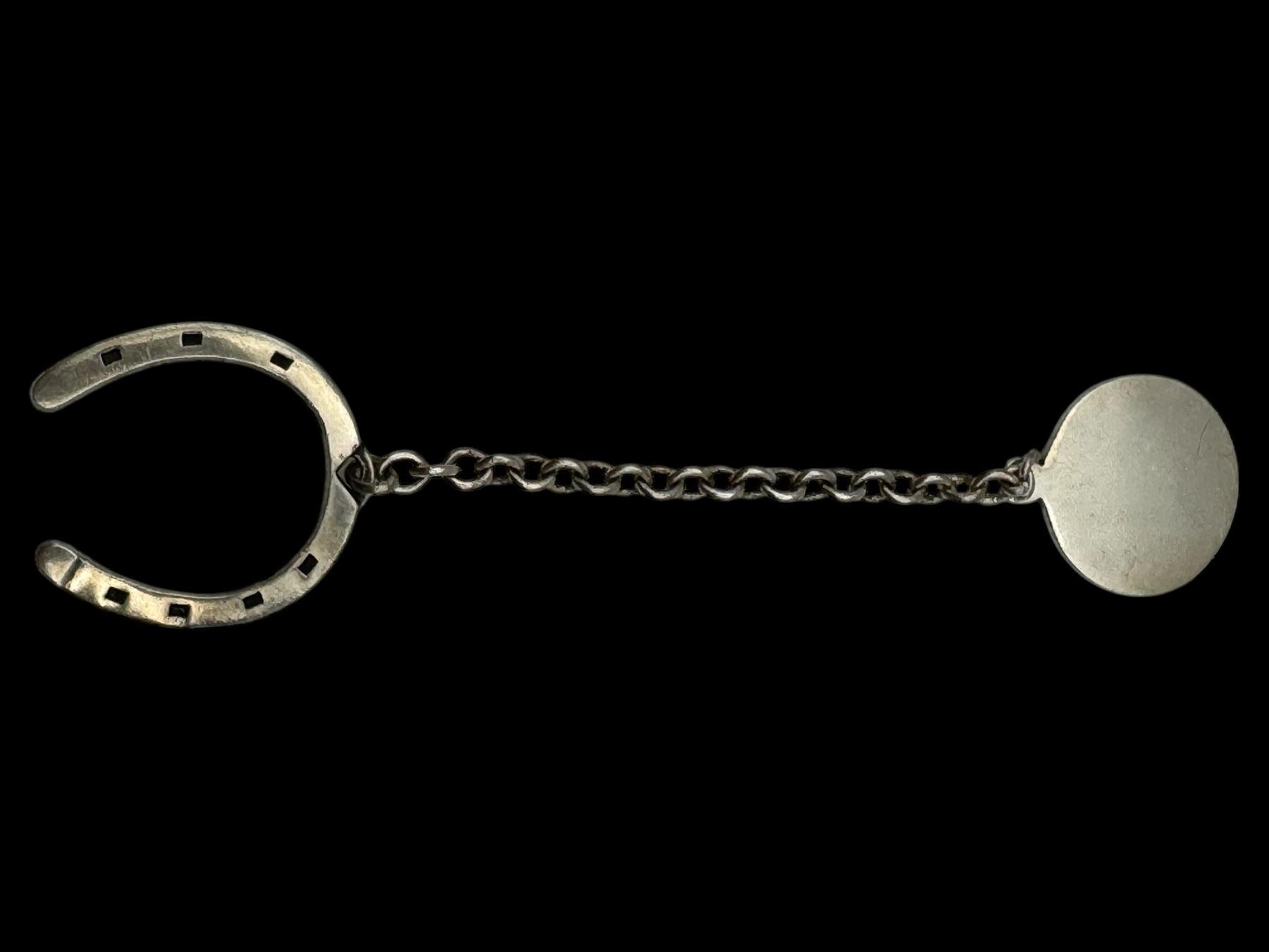 Pair of 9ct gold faux pearl screw back earrings, silver jewellery including brooch, ring and horseshoe charm and a collection of gemstone bead necklaces, two with 9ct gold clasps