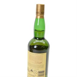 The Glenlivet 12 year old, single malt scotch whisky and The Glenlivet 12 year old aged in oak cast single malt scotch whisky