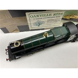 Oakville Kits '0' gauge - constructed and painted Great Western Star Class 4-6-0 locomotive 'Knight of the Golden Fleece' No.4016 and tender; in original kit box with paperwork